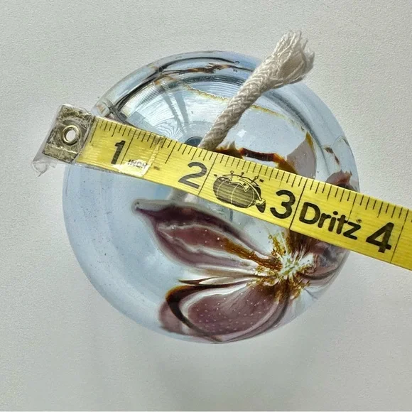 GLASSHOUSE Mount St Helens Ash Art Glass Paperweight Signed Eric Brakken ‘84 - Picture 11 of 11